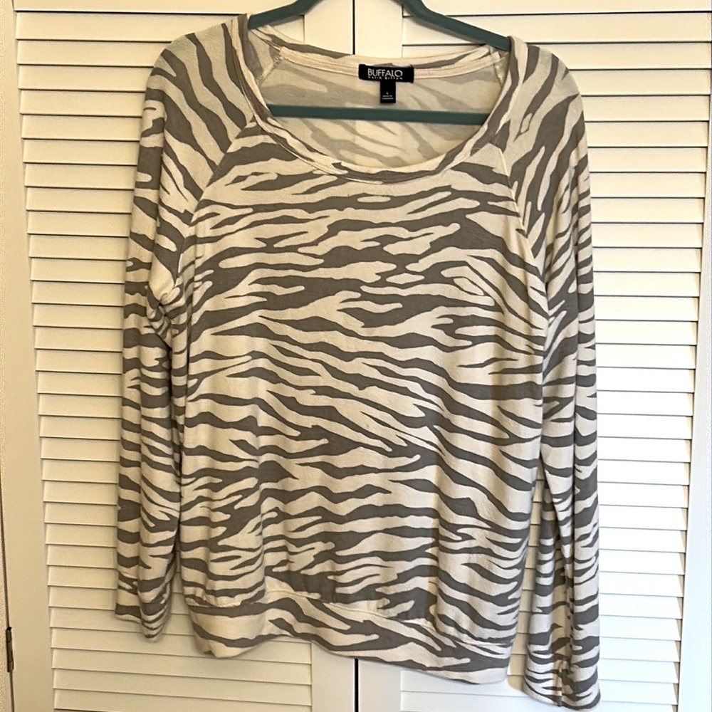 Buffalo David Britton animal print sweater